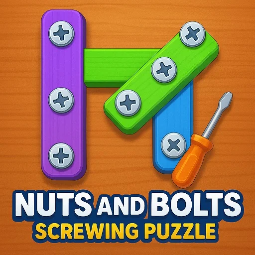 Nuts And Bolts Screwing Puzzle