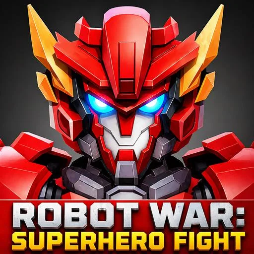 Robot War Superhero Fight